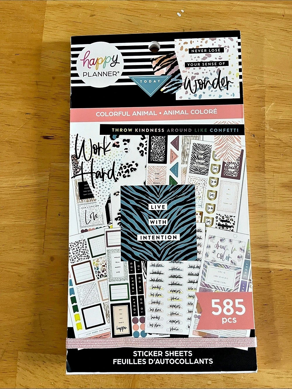 Happy Planner Colorful Animal Sticker Book